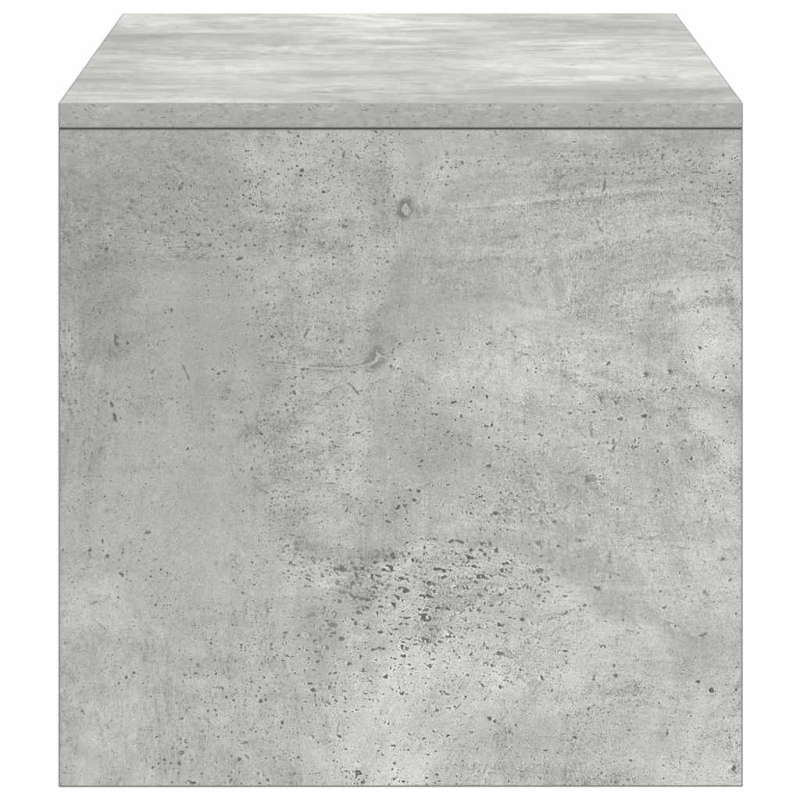 TV-Schrank Betongrau 100x40x40 cm Holzwerkstoff