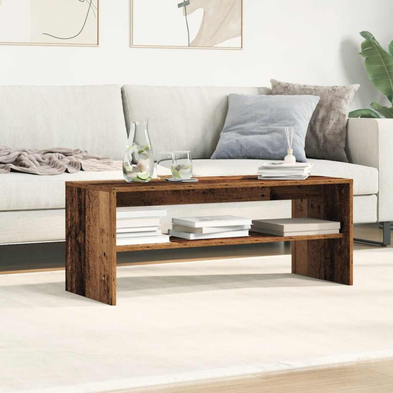 TV-Regal Altholz-Optik 100x40x40 cm Holzwerkstoff