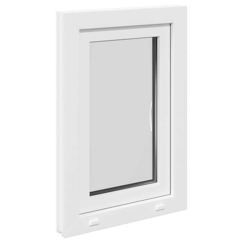 Kellerfenster RISOR 50x75 cm Drehkipp DIN Links Weiß