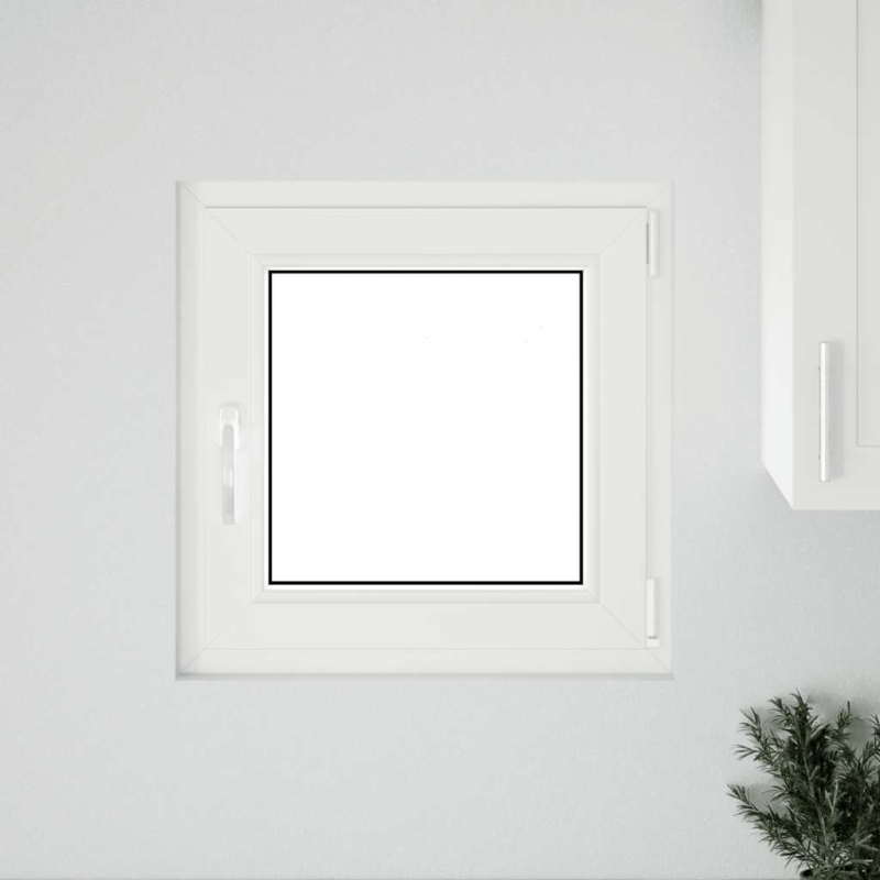 Kellerfenster RISOR 60x60 cm Dreh Kipp DIN Rechts Weiß