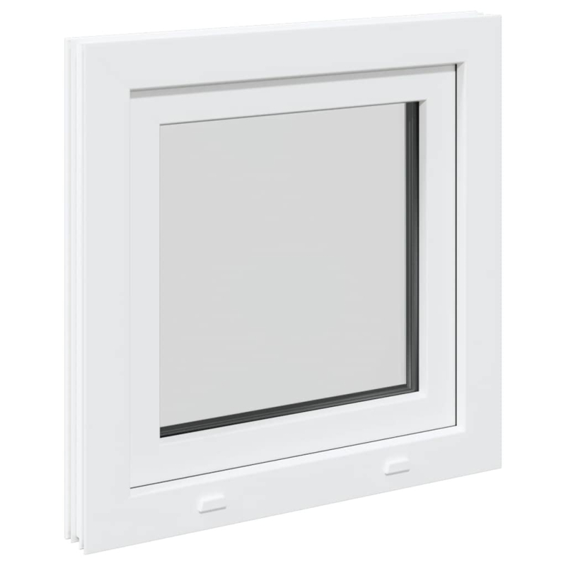 Kellerfenster RISOR 60x60 cm Dreh Kipp DIN Links Weiß