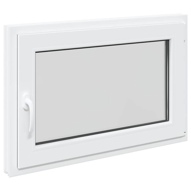 Kellerfenster RISOR 60x80 cm Dreh Kipp DIN Rechts Weiß