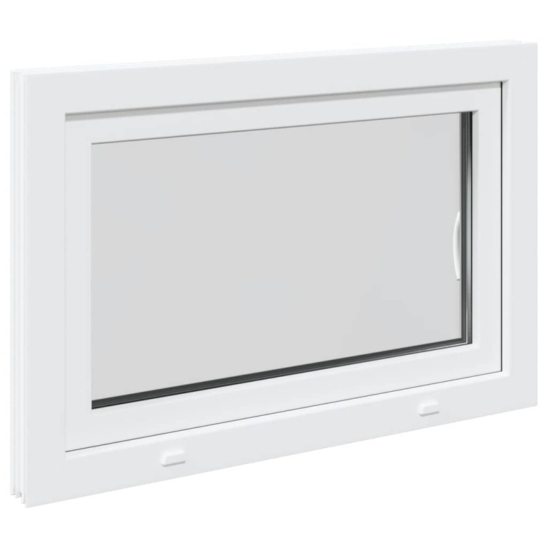 Kellerfenster RISOR 60x80 cm Dreh Kipp DIN Rechts Weiß