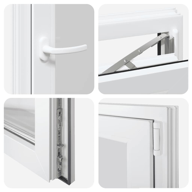 Kellerfenster RISOR 60x80 cm Dreh Kipp DIN Rechts Weiß