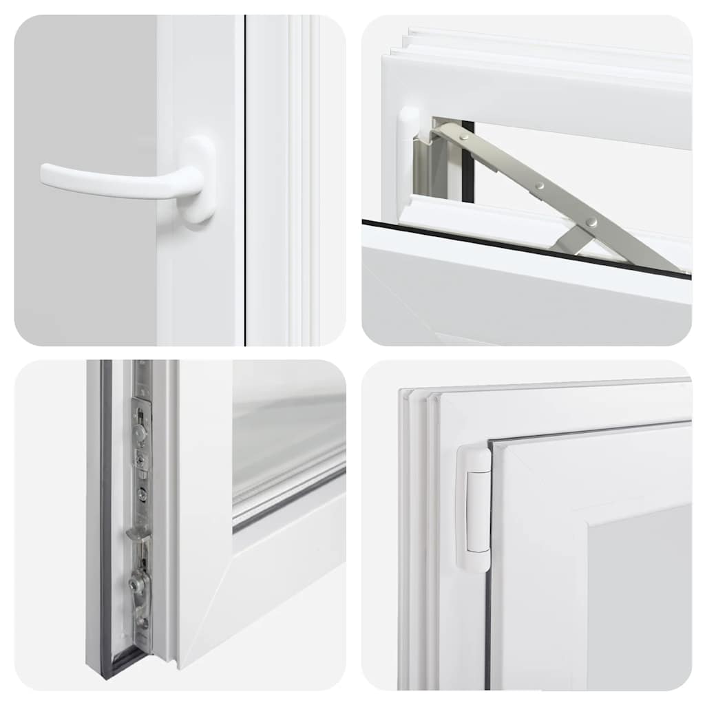 Kellerfenster RISOR 60x100 cm Drehkipp DIN Links Weiß