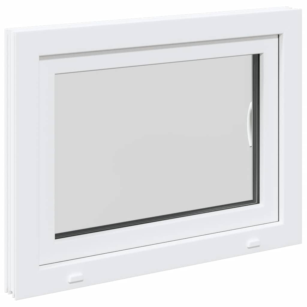 Kellerfenster RISOR 80x50 cm Drehkipp DIN Rechts Weiß