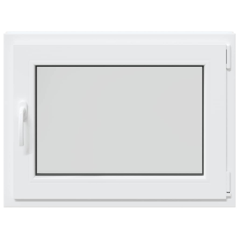 Kellerfenster RISOR 80x60 cm Dreh Kipp DIN Rechts Weiß