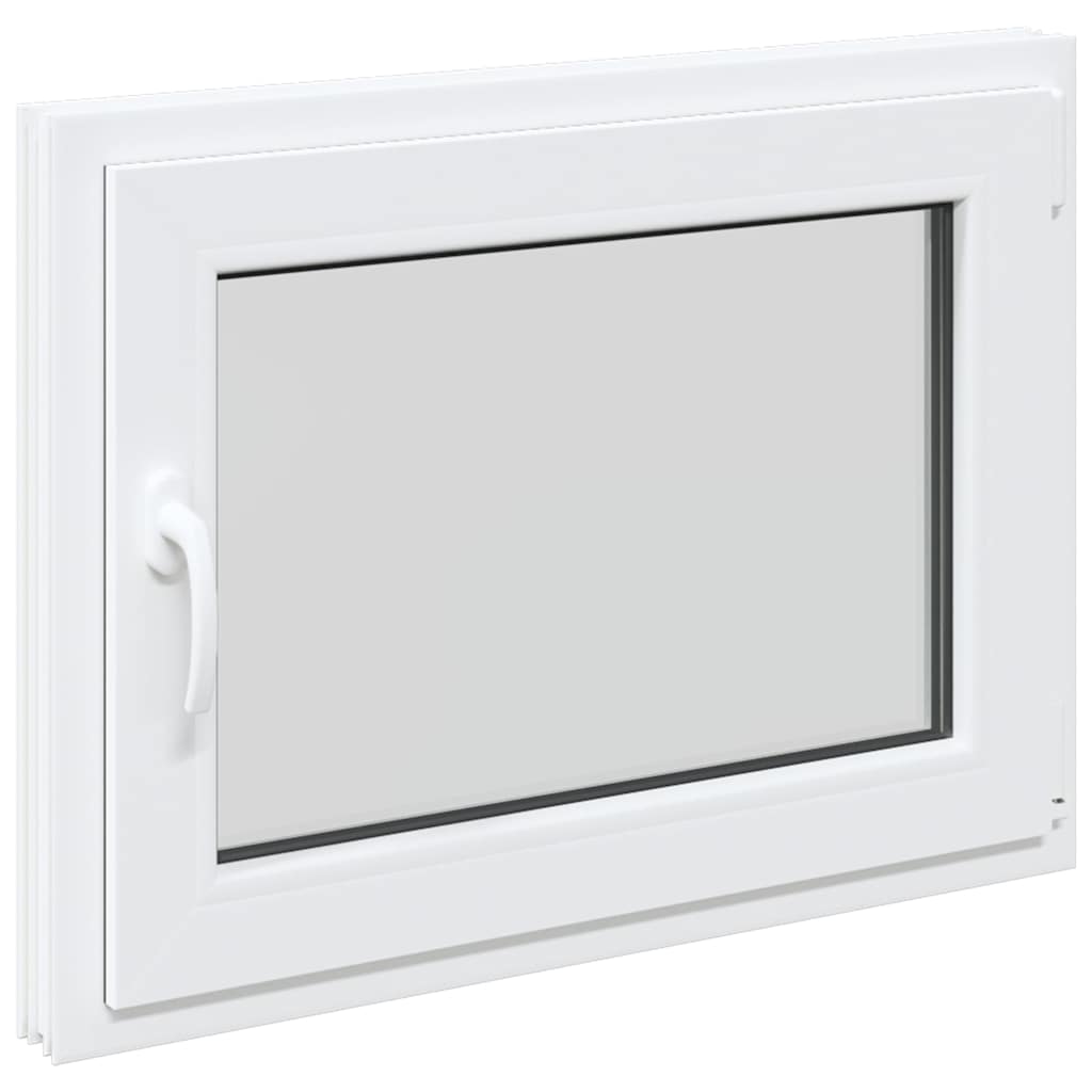 Kellerfenster RISOR 80x70 cm Drehkipp DIN Rechts Weiß