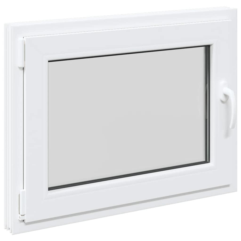 Kellerfenster RISOR 80x70 cm Drehkipp DIN Links Weiß