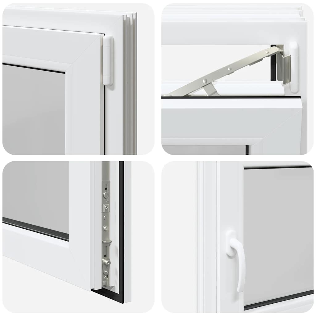Kellerfenster RISOR 90x50 cm Drehkipp DIN Rechts Weiß
