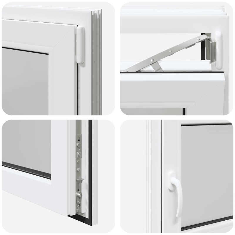 Kellerfenster RISOR 90x60 cm Dreh Kipp DIN Rechts Weiß