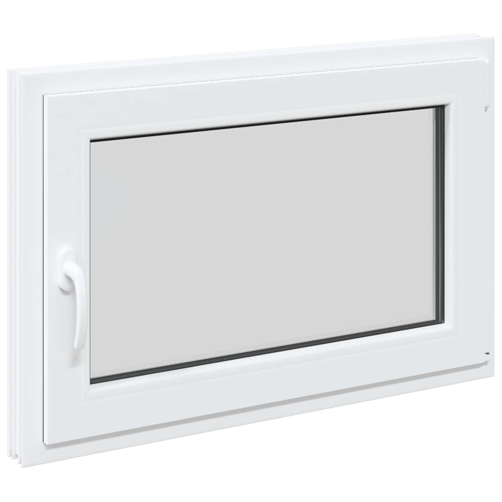 Kellerfenster RISOR 90x70 cm Drehkipp DIN Rechts Weiß