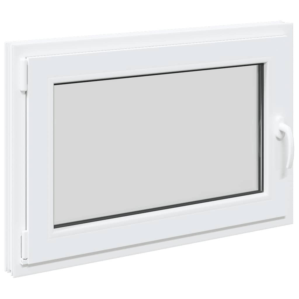 Kellerfenster RISOR 90x70 cm Drehkipp DIN Links Weiß