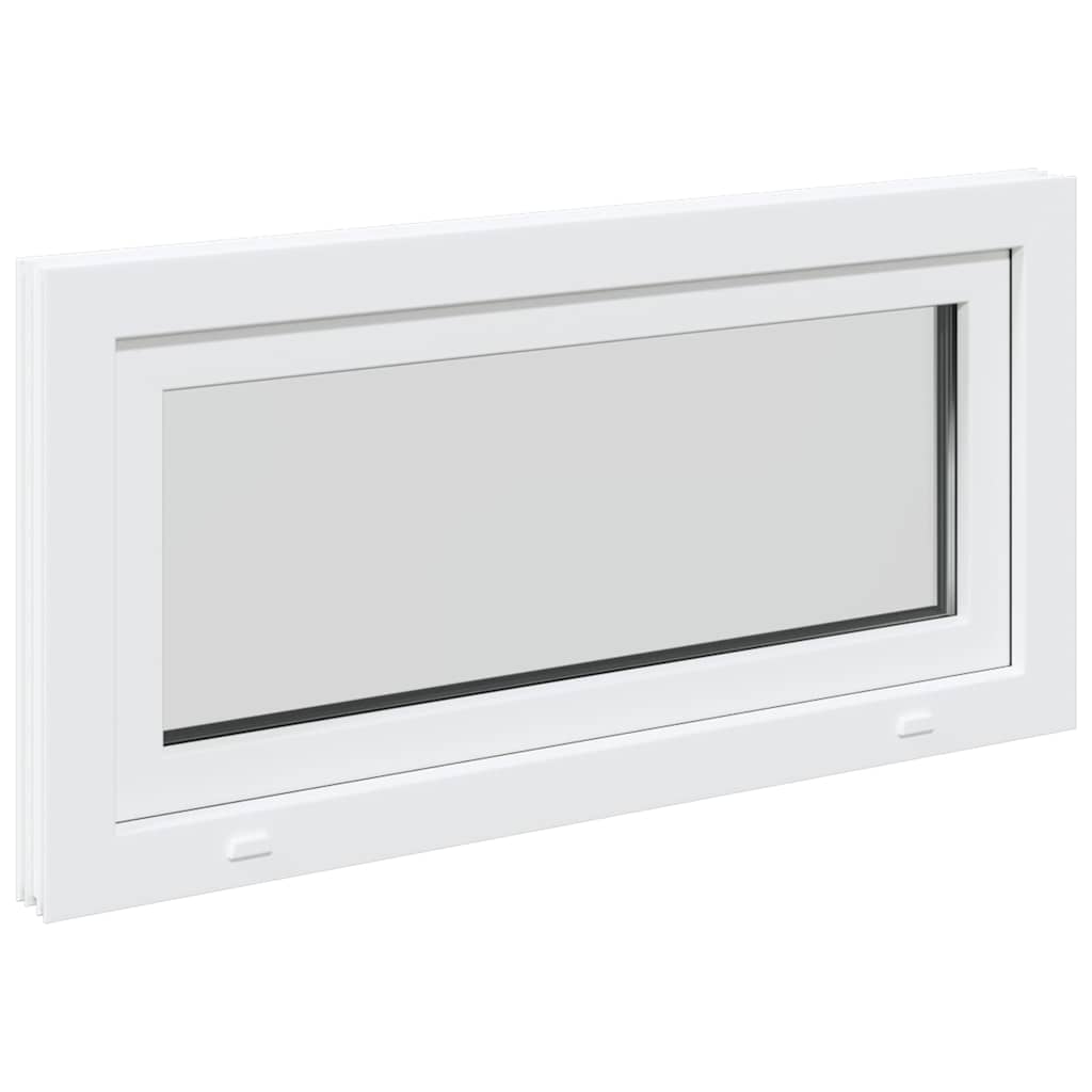 Kellerfenster RISOR 100x50 cm Drehkipp DIN Links Weiß