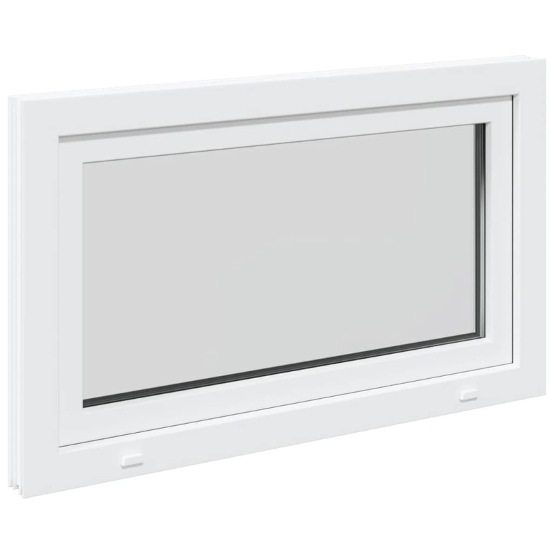 Kellerfenster RISOR 100x60 cm Dreh Kipp DIN Links Weiß