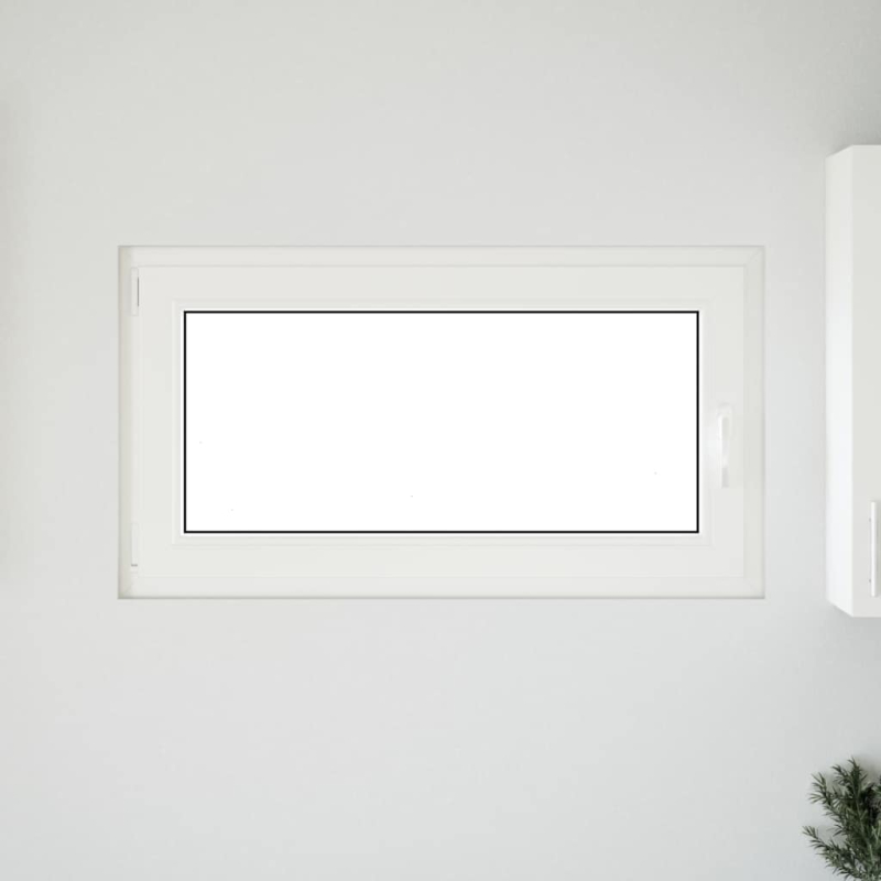 Kellerfenster RISOR 110x60 cm Dreh Kipp DIN Links Weiß
