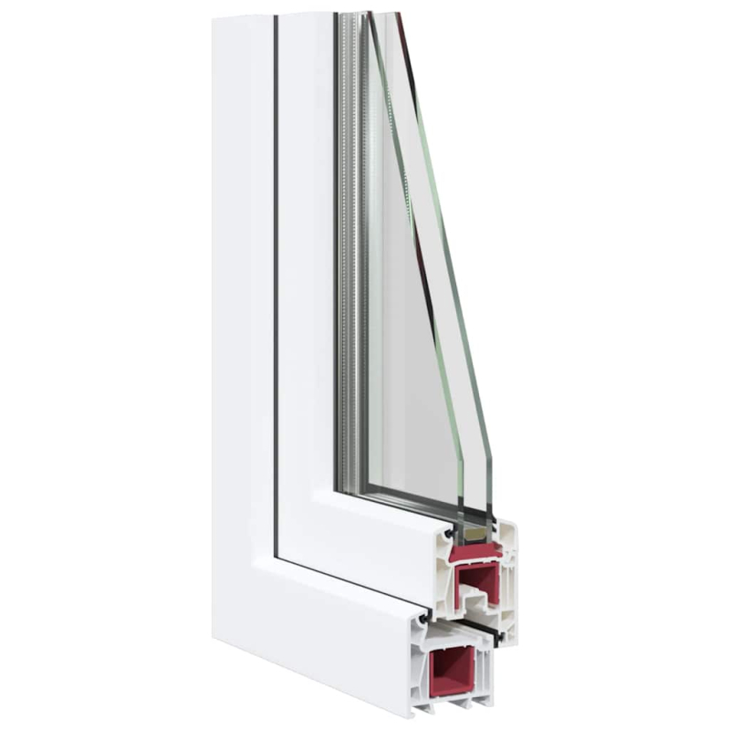Kellerfenster RISOR 110x60 cm Dreh Kipp DIN Links Weiß