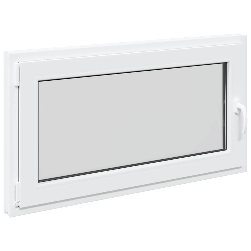 Kellerfenster RISOR 110x70 cm Drehkipp DIN Links Weiß