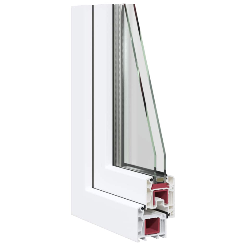 Kellerfenster RISOR 120x60 cm Dreh Kipp DIN Rechts Weiß