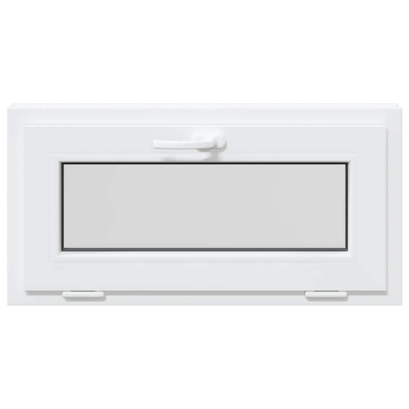 Kellerfenster RISOR 80x40 cm Kipp 2-fach Verglasung Weiß