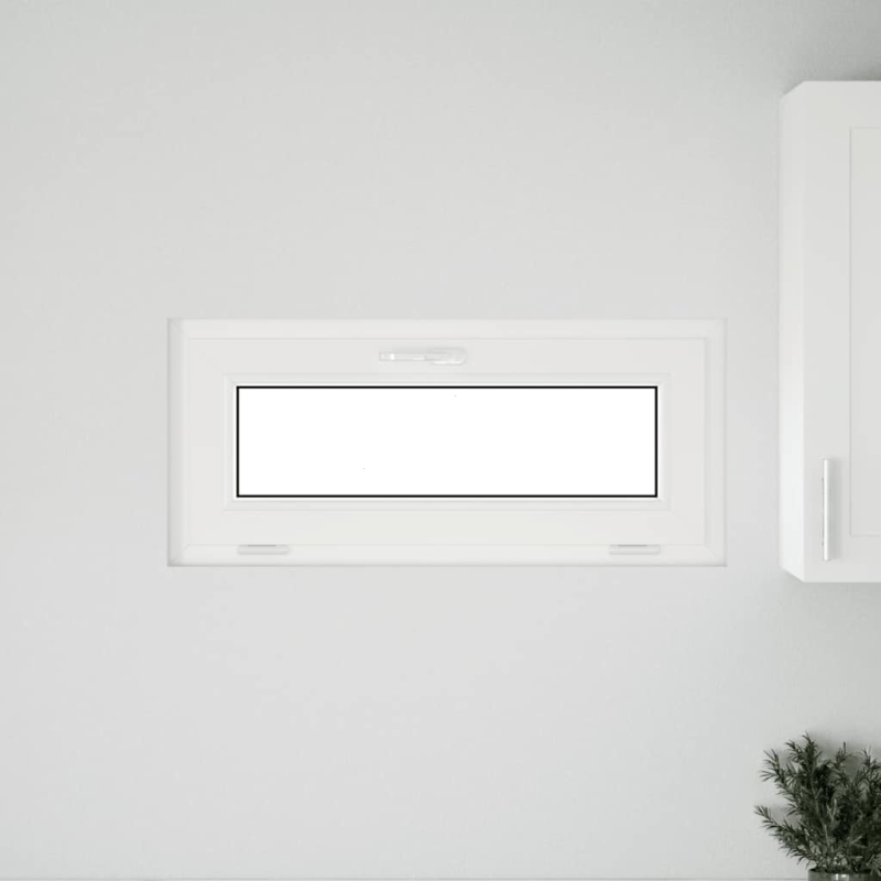 Kellerfenster RISOR 90x40 cm Kipp 2-fach Verglasung Weiß