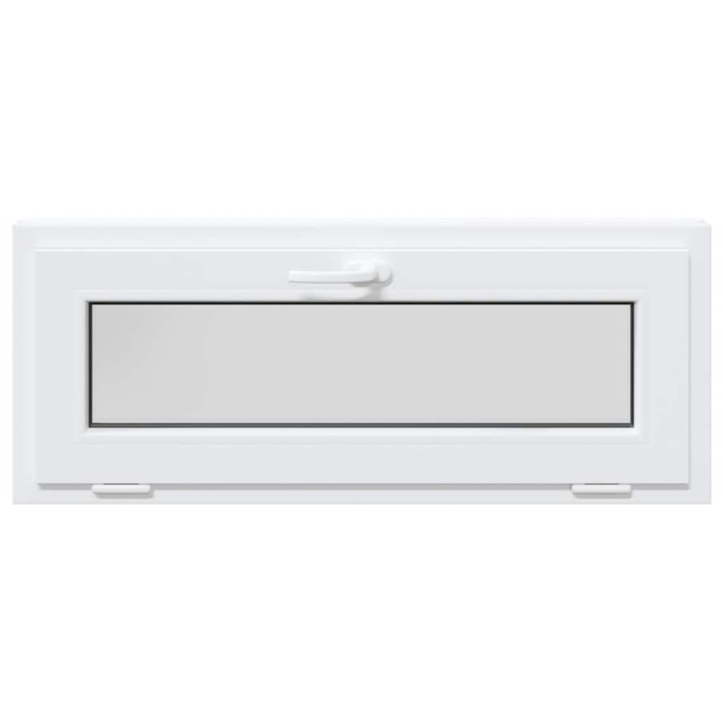 Kellerfenster RISOR 100x40 cm Kipp 2-fach Verglasung Weiß