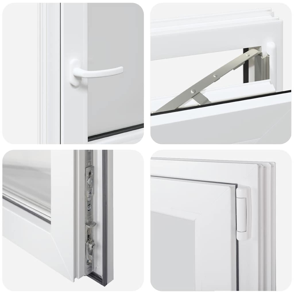 Kellerfenster RISOR 50x50 cm Drehkipp DIN Rechts Weiß