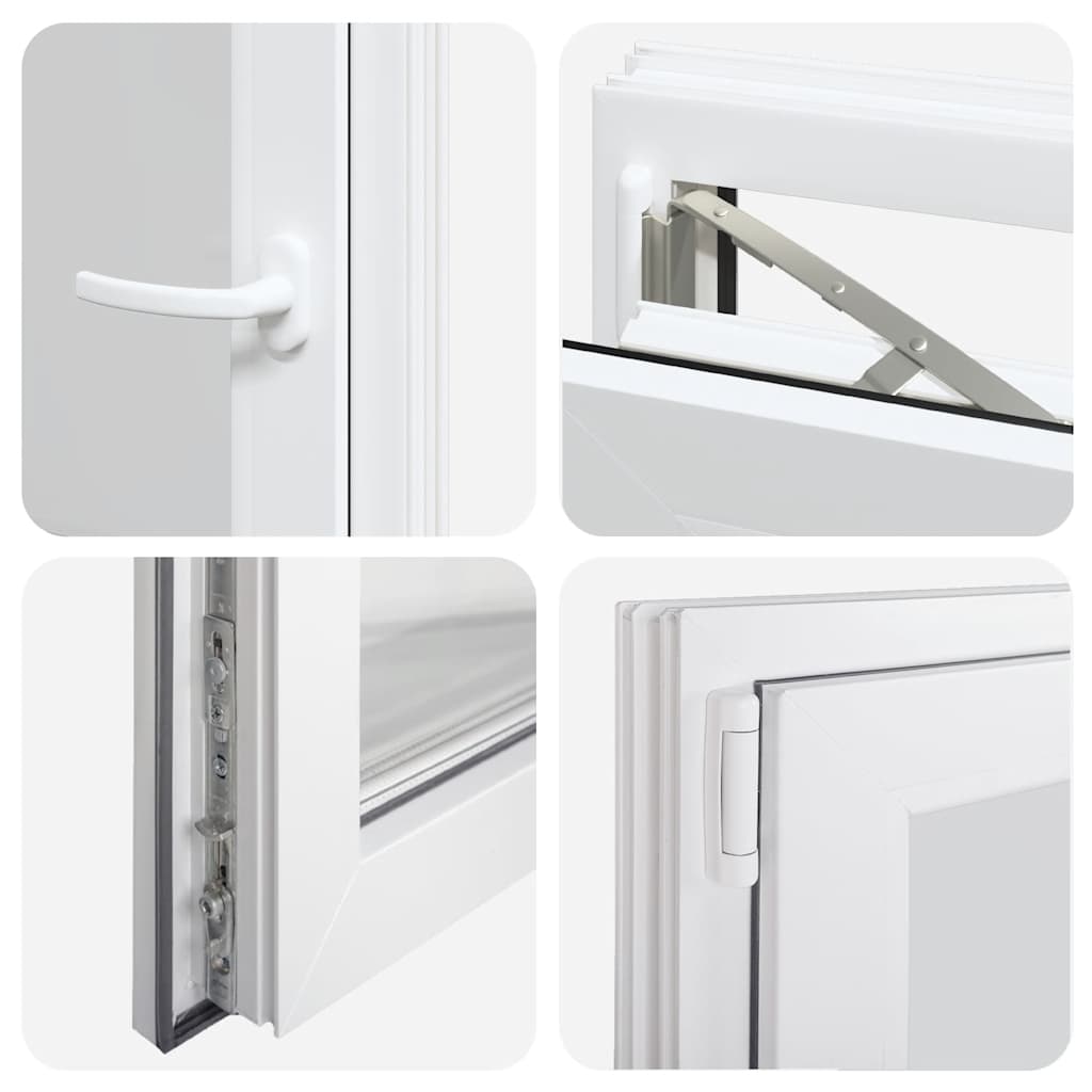 Kellerfenster RISOR 50x75 cm Drehkipp DIN Links Weiß