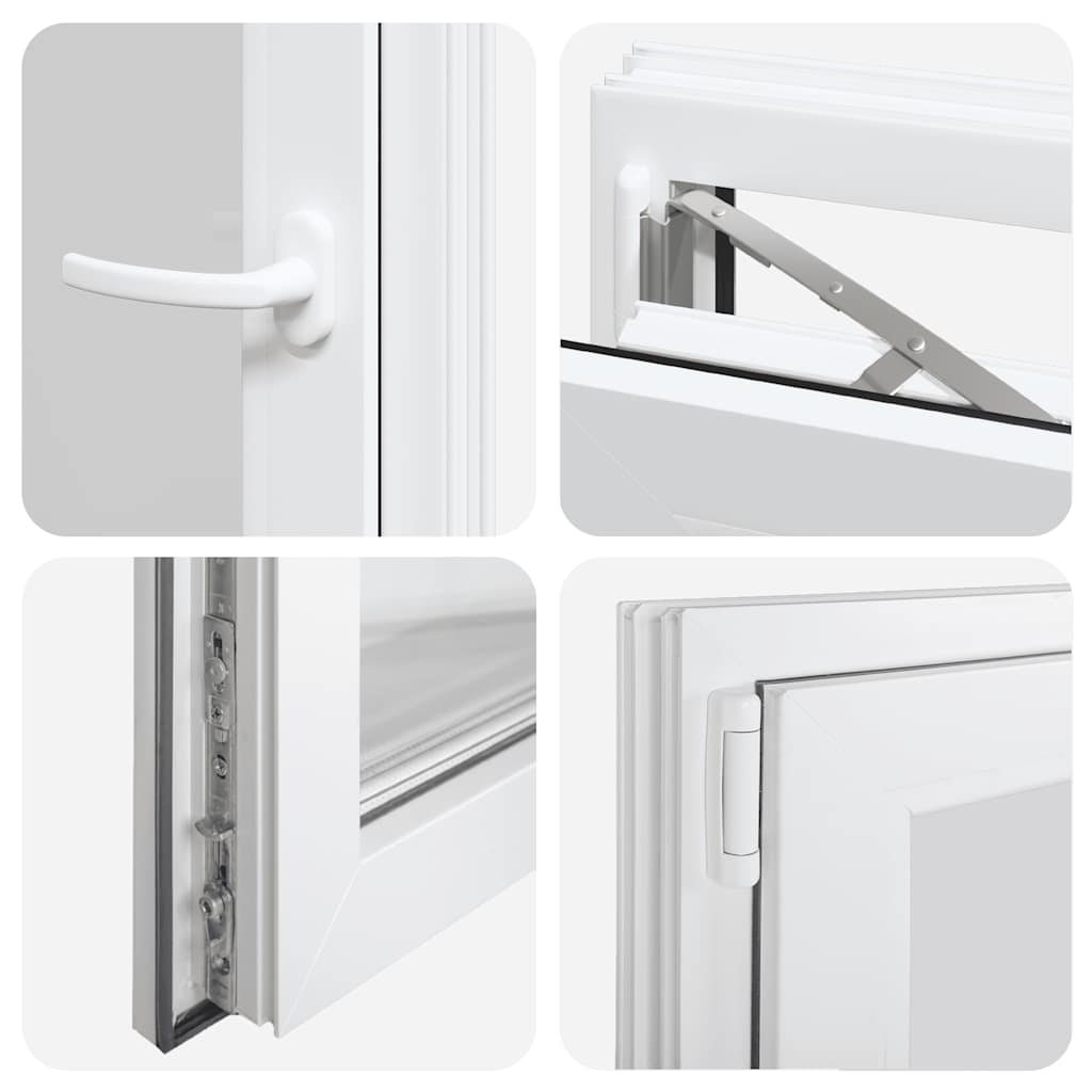 Kellerfenster RISOR 60x100 cm Drehkipp DIN Links Weiß