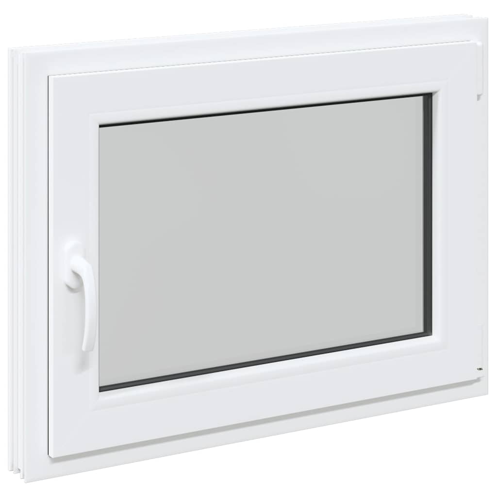 Kellerfenster RISOR 80x50 cm Drehkipp DIN Rechts Weiß