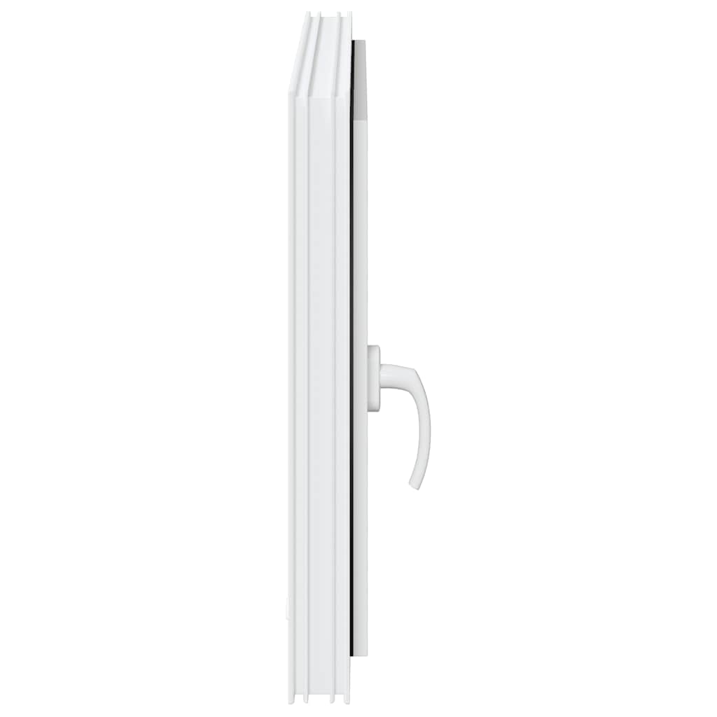 Kellerfenster RISOR 80x50 cm Drehkipp DIN Rechts Weiß