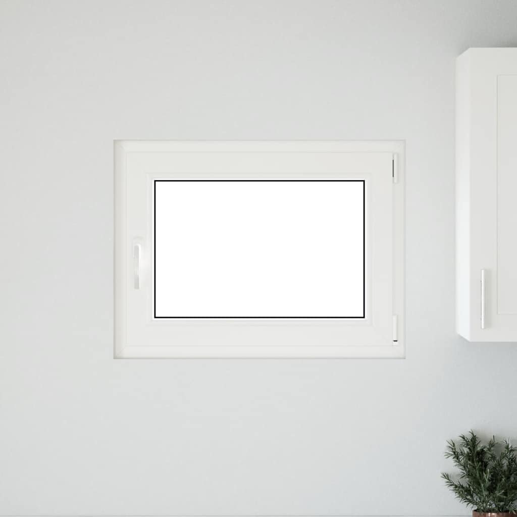 Kellerfenster RISOR 80x70 cm Drehkipp DIN Rechts Weiß
