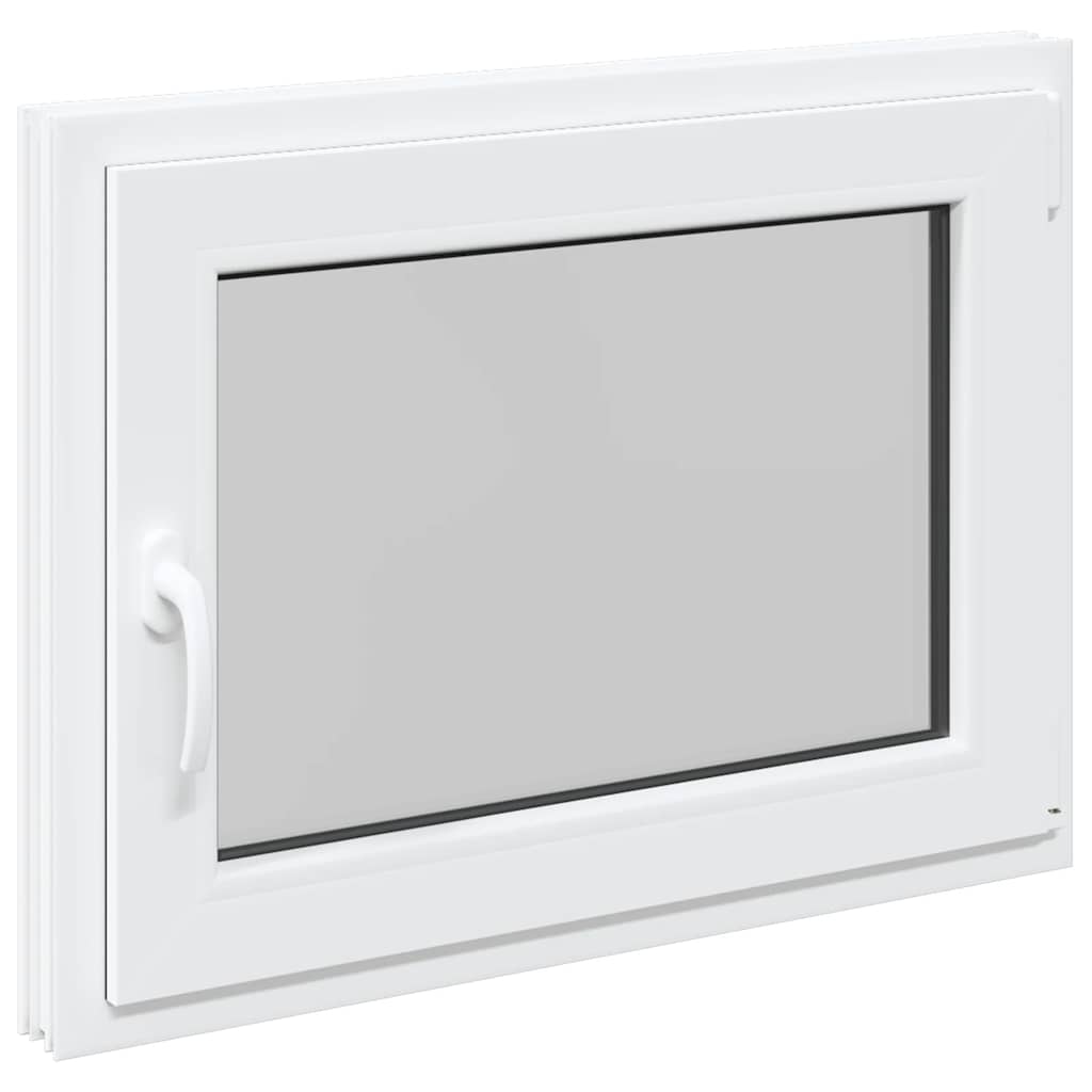 Kellerfenster RISOR 80x70 cm Drehkipp DIN Rechts Weiß