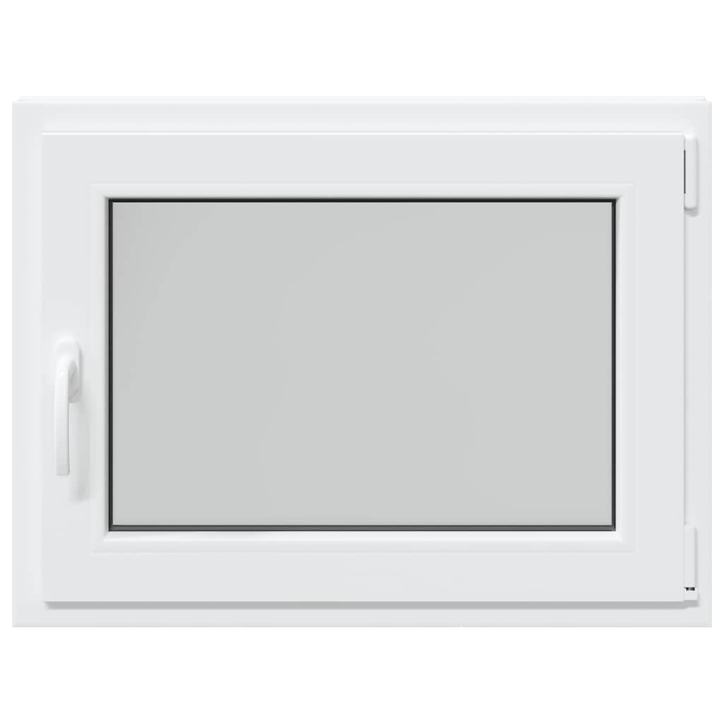 Kellerfenster RISOR 80x70 cm Drehkipp DIN Rechts Weiß