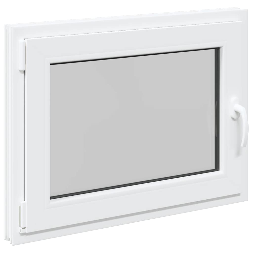 Kellerfenster RISOR 80x70 cm Drehkipp DIN Links Weiß