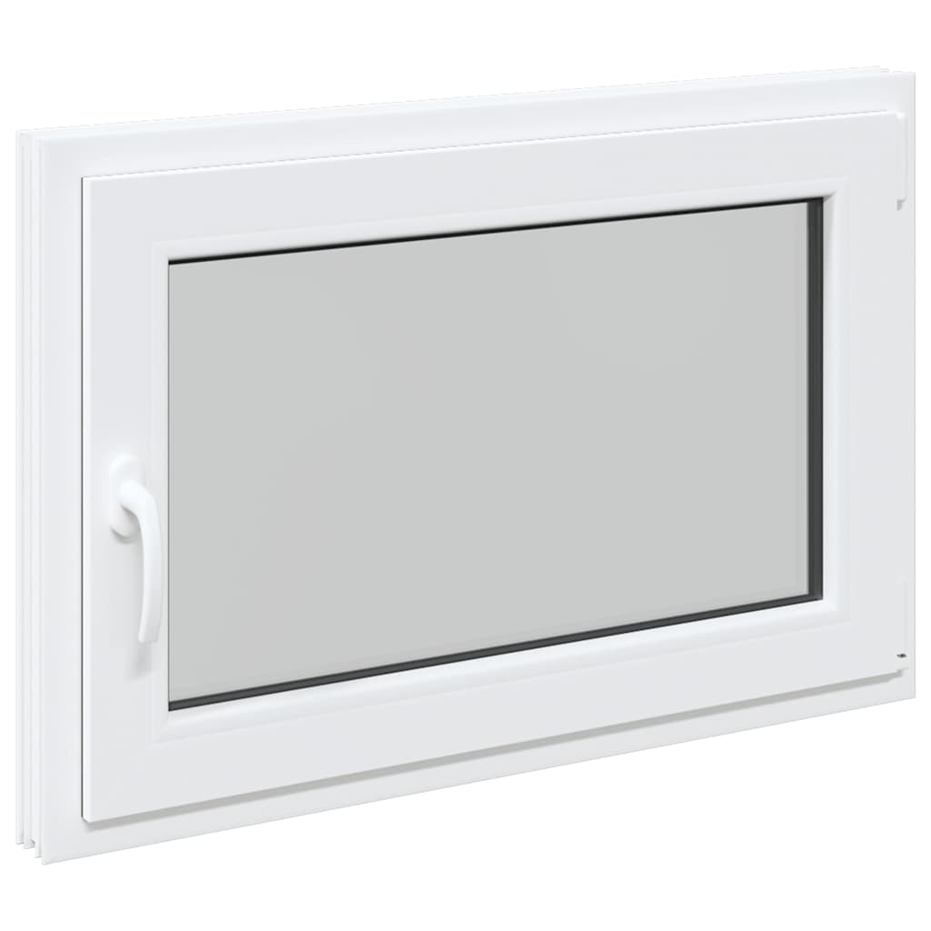 Kellerfenster RISOR 90x70 cm Drehkipp DIN Rechts Weiß