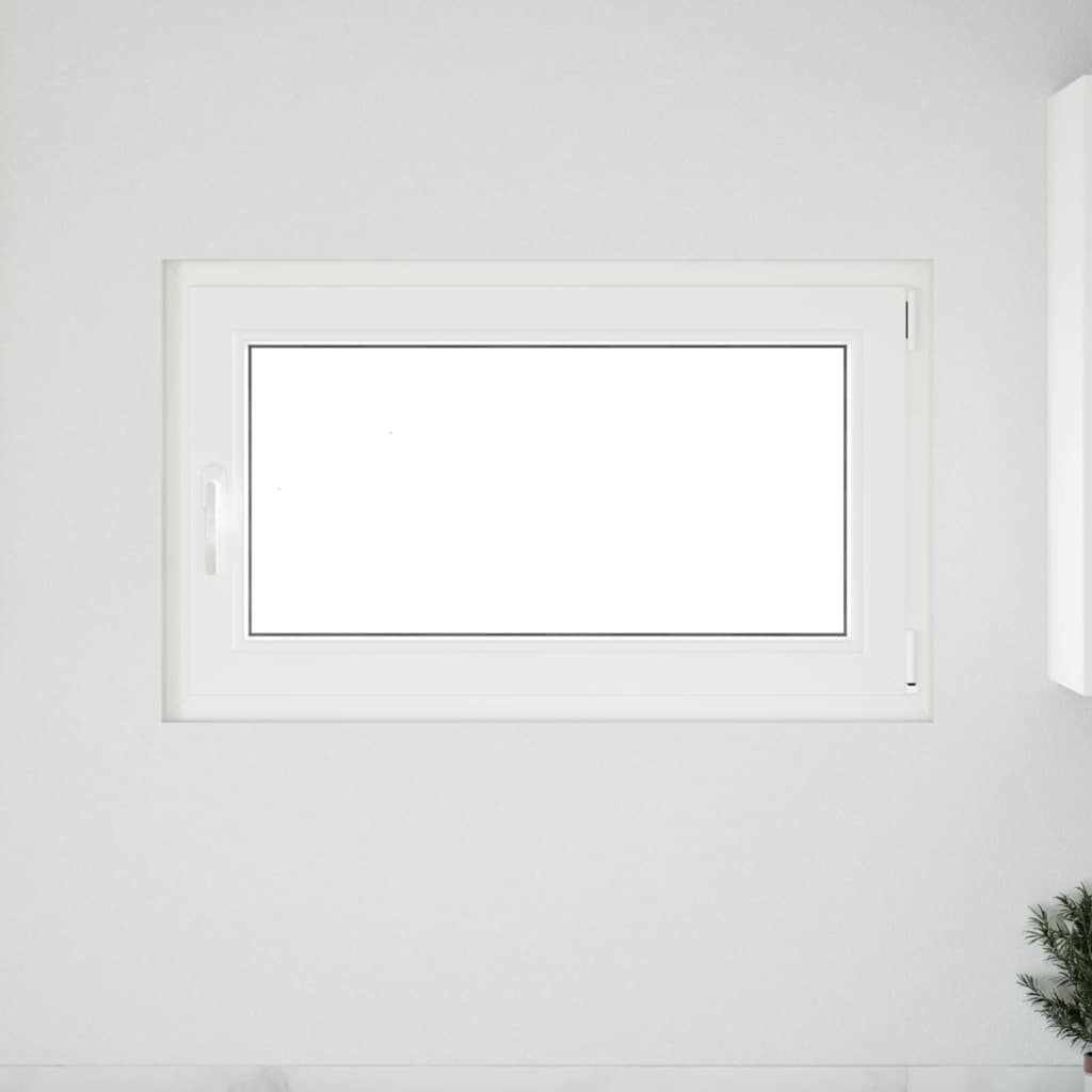 Kellerfenster RISOR 100x50 cm Drehkipp DIN Rechts Weiß
