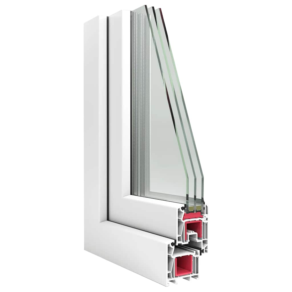 Kellerfenster RISOR 100x50 cm Drehkipp DIN Rechts Weiß