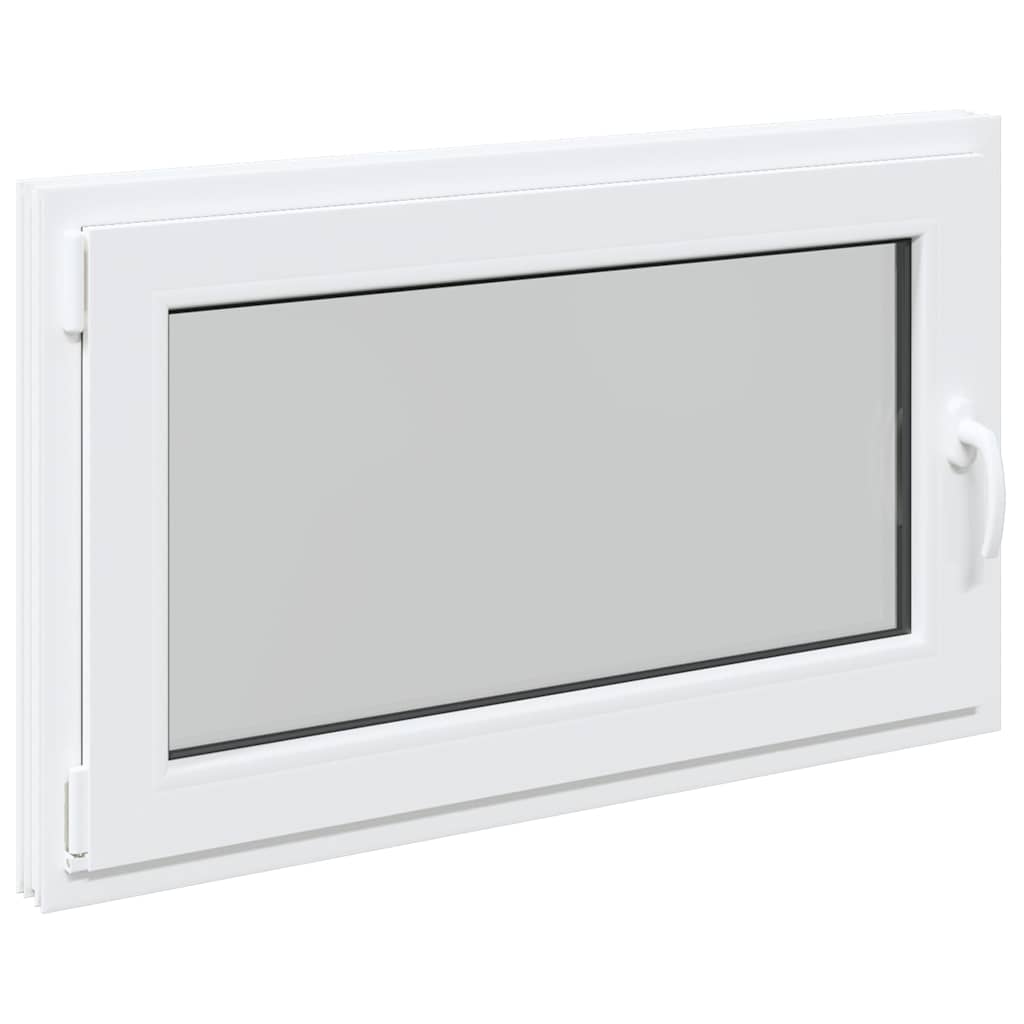 Kellerfenster RISOR 100x50 cm Drehkipp DIN Links Weiß