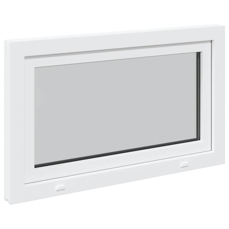 Kellerfenster RISOR 100x60 cm Dreh Kipp DIN Links Weiß