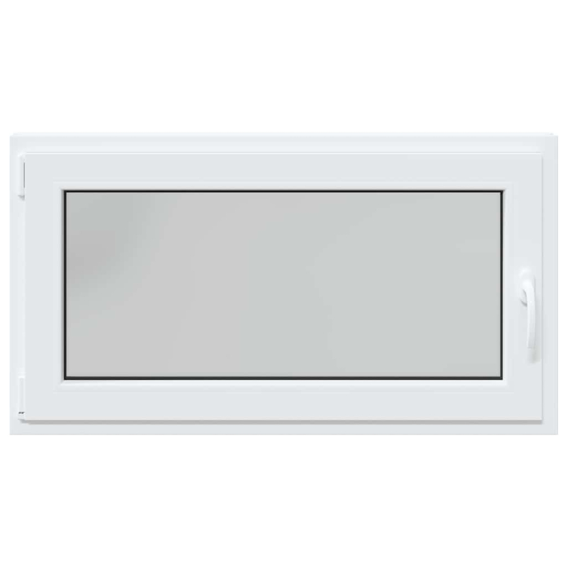 Kellerfenster RISOR 110x50 cm Dreh Kipp DIN Links Weiß