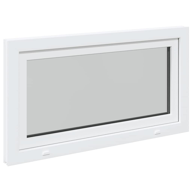 Kellerfenster RISOR 110x50 cm Dreh Kipp DIN Links Weiß