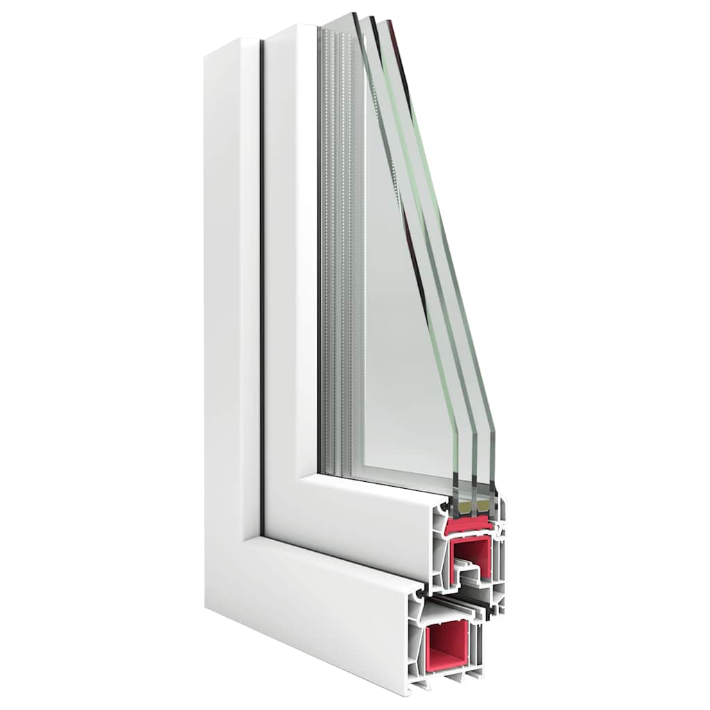 Kellerfenster RISOR 110x70 cm Drehkipp DIN Rechts Weiß
