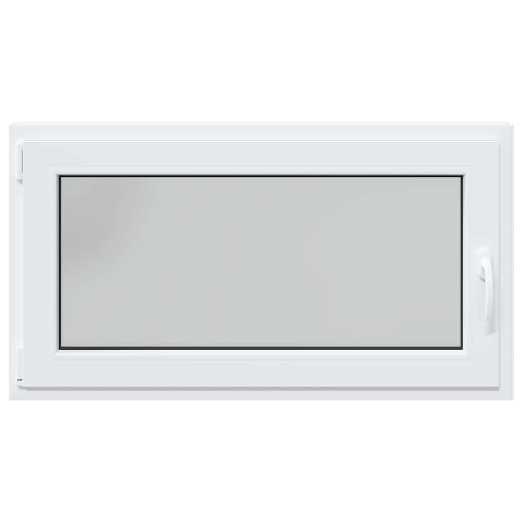 Kellerfenster RISOR 110x70 cm Drehkipp DIN Links Weiß