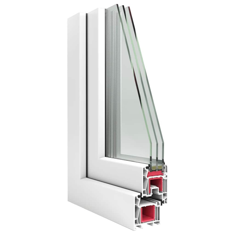 Kellerfenster RISOR 120x60 cm Dreh Kipp DIN Rechts Weiß