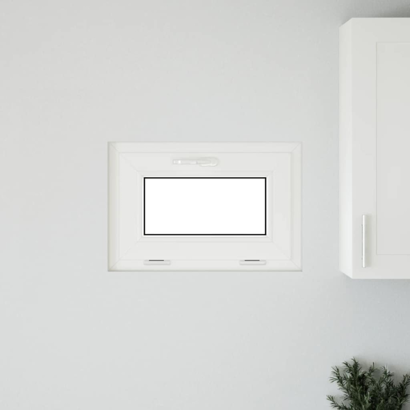 Kellerfenster RISOR 60x40 cm Kipp 3-fach Verglasung Weiß