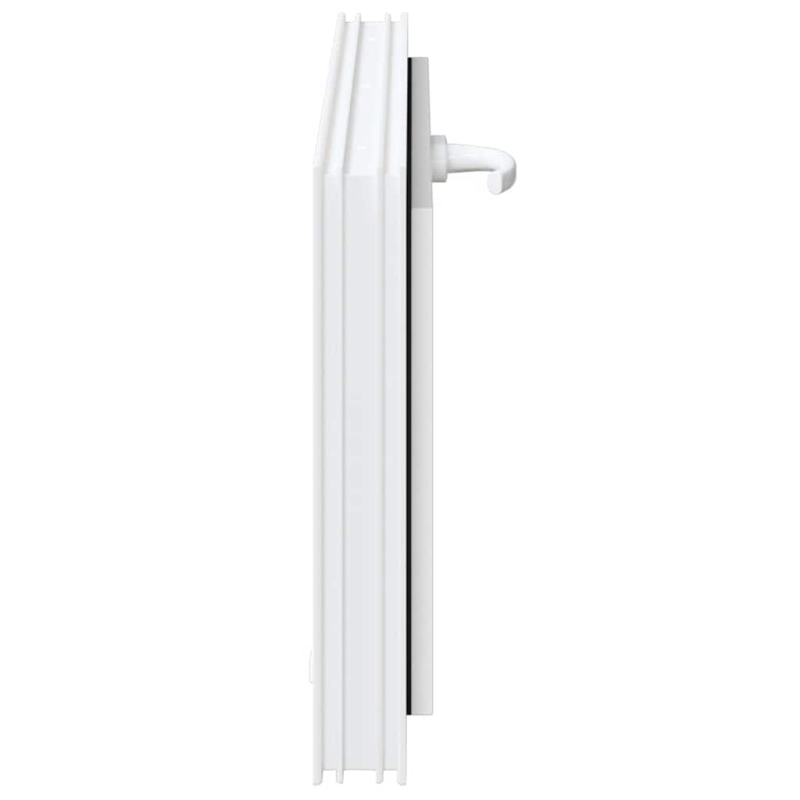 Kellerfenster RISOR 80x40 cm Kipp 3-fach Verglasung Weiß