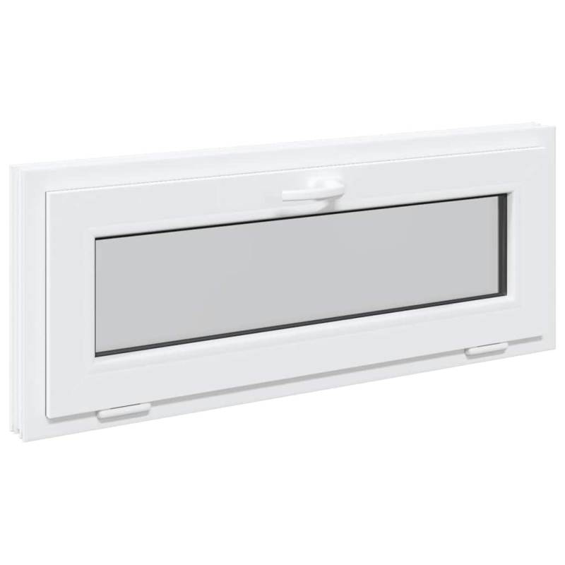 Kellerfenster RISOR 100x40 cm Kipp 3-fach Verglasung Weiß
