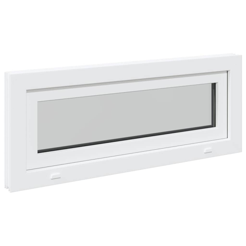 Kellerfenster RISOR 100x40 cm Kipp 3-fach Verglasung Weiß