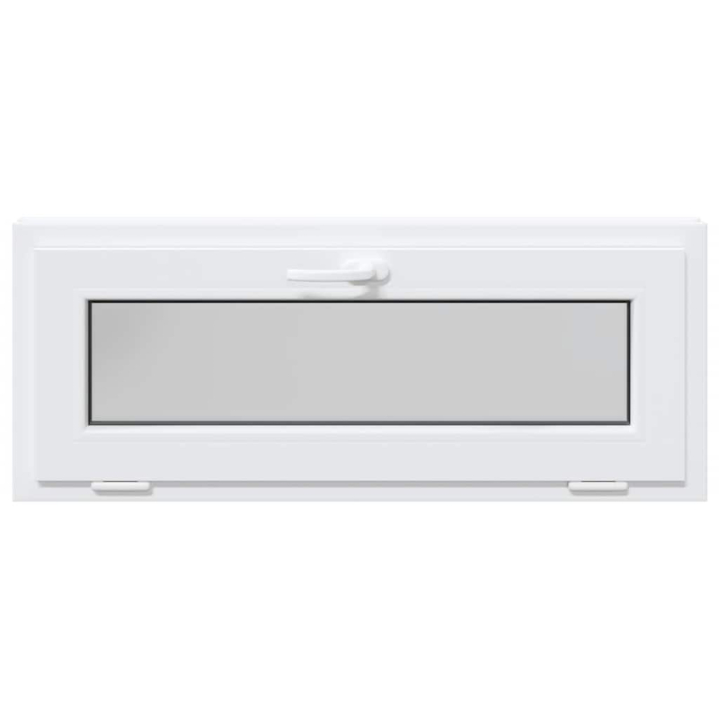 Kellerfenster RISOR 110x40 cm Kipp 3-fach Verglasung Weiß